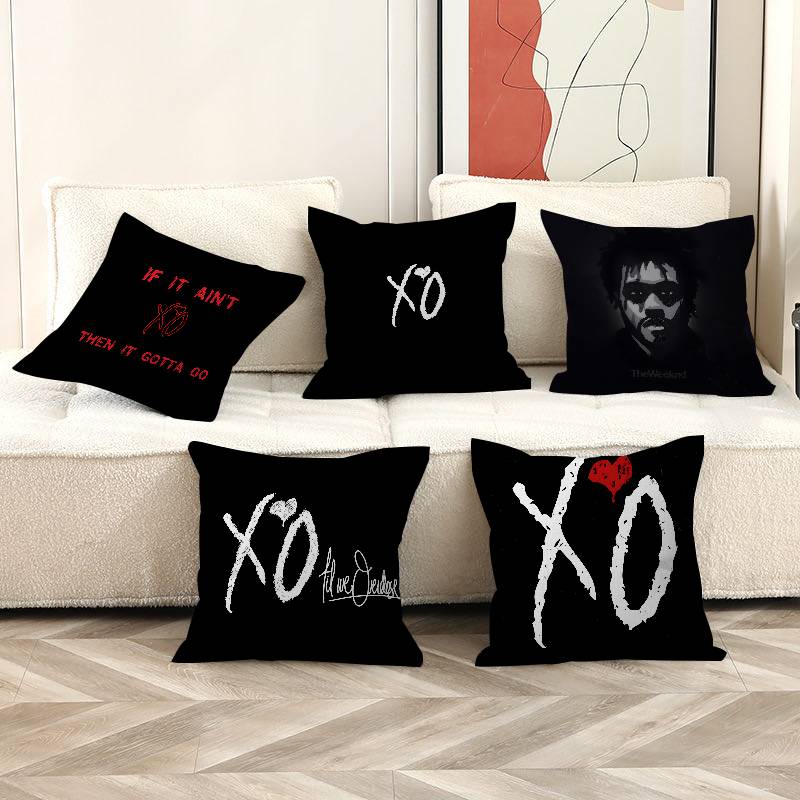 The Weeknd Xo Cuscino Regali Arredamento Ufficio in Casa Copricuscino per Divano Camera da Letto Auto 45x45cm