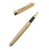 Signature Pen Füllfederhalter Glatter Schreibstift Bambusstift Praktischer Metallkugelschreiber Business-Stift Schulbedarf