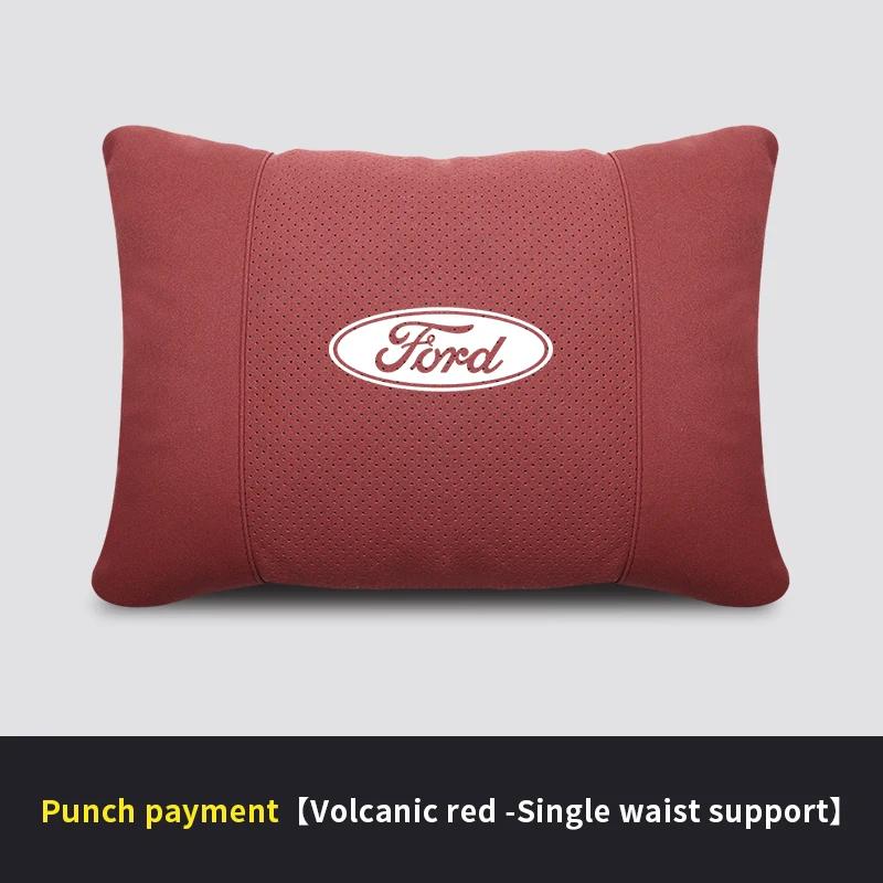 For Ford Focus Fiesta Fusion Explorer Edge Kuga Mondeo ST F150 Ecosport Ranger Car Headrest Neck Support Seat Soft Neck Pillow
