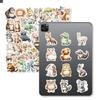 50Pcs 3D Animal Stickers for DIY Laptop Decor Koala Penguin DIY Sticker for Notebook Stationery