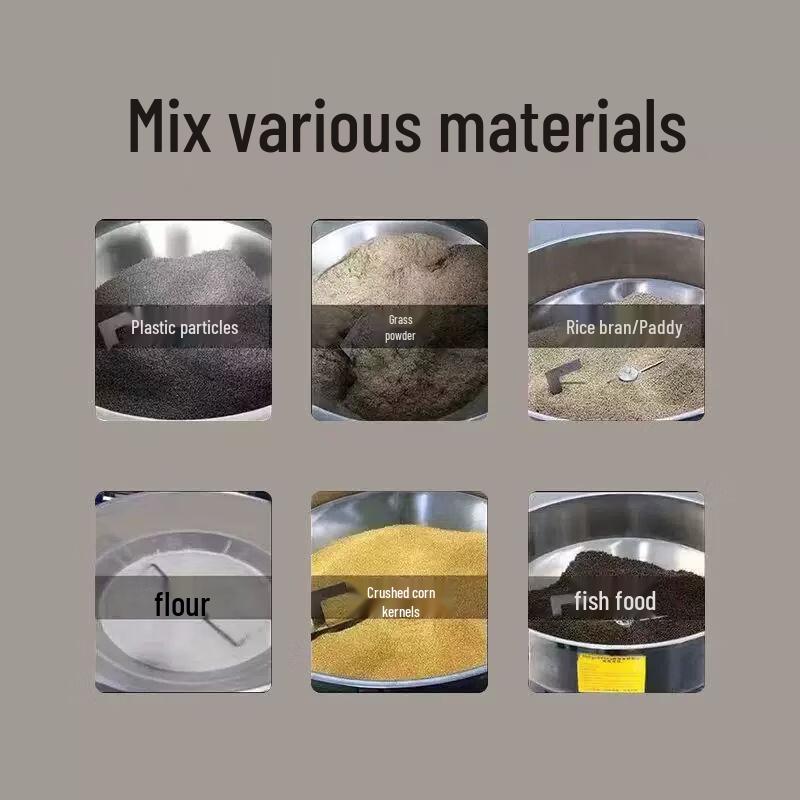 Qiuqiao Wet/Dry Stainless Steel Feed Mixer