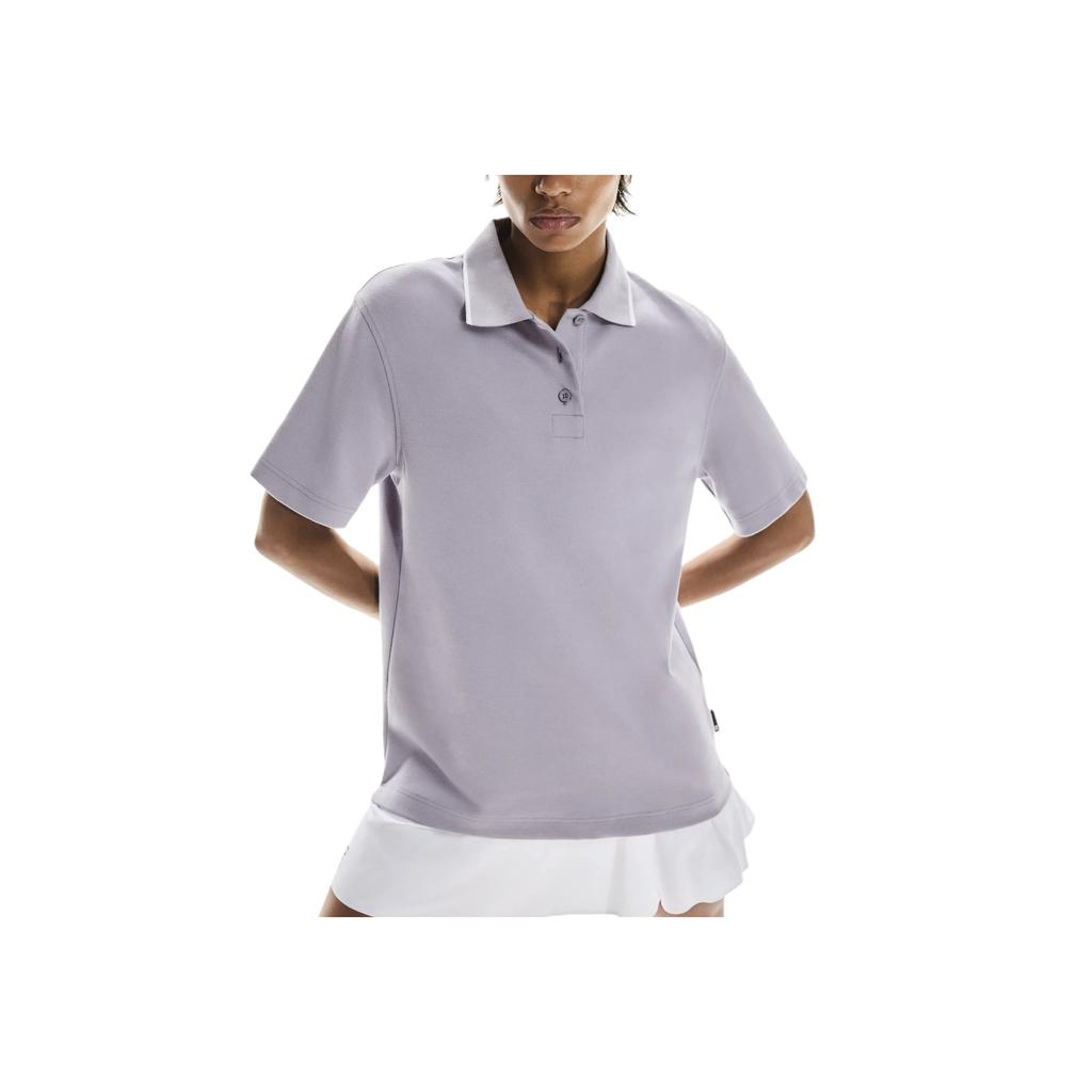 Auf dem Platz Tennis Fashi Einfaches Vielseitiges Kurzarm-Poloshirt Damenoberteile 1WF30530174