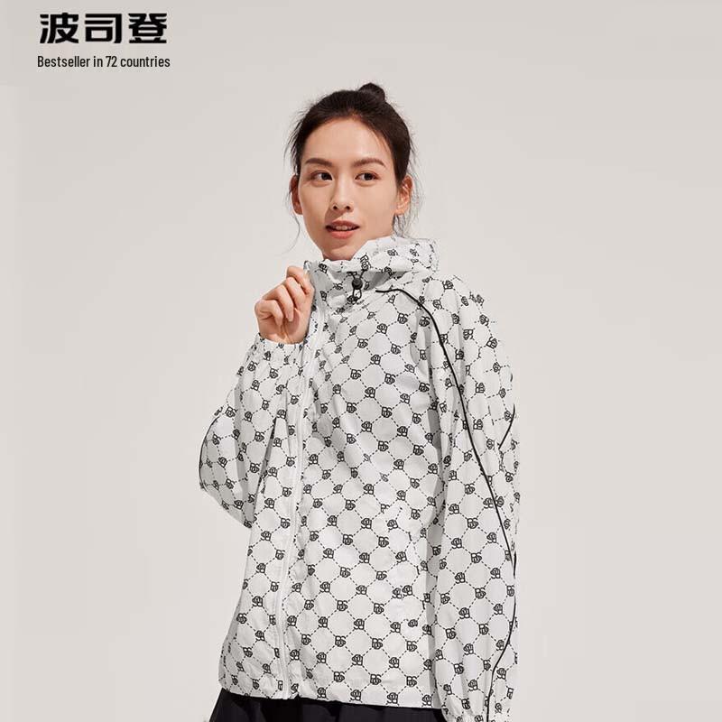BOSIDENG Women s Short Hooded Sun Protection Jacket
