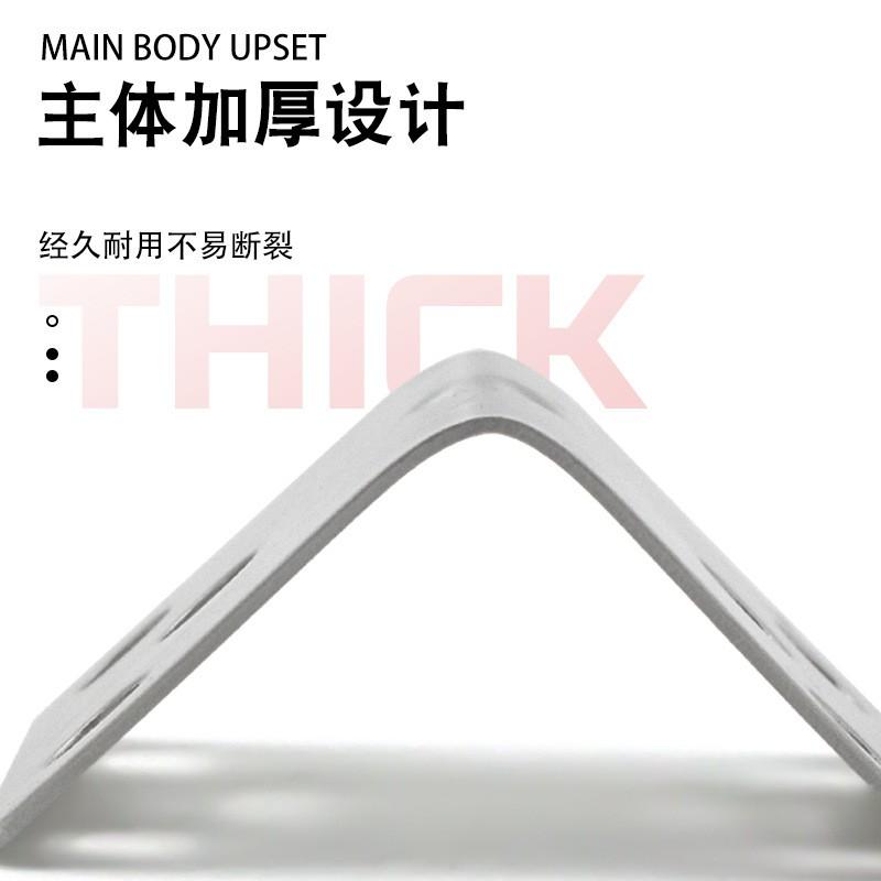 L-Shaped Steel Corner Bracket 90 Degree Shelf Support Hardware Furniture Cabinet Assembly
