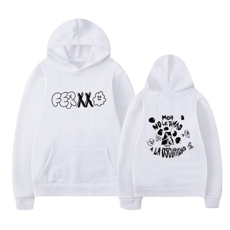 2025 New Feid Ferxxo Hip Hop Men s Pattern Printed Hoodie Retro Music Album Hoodie Ferxxo Hoodie Street Wear S
