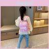 Adorable Cartoon Princess Nylon Backpack For Kids With Colorful Designs And Comforting Padding