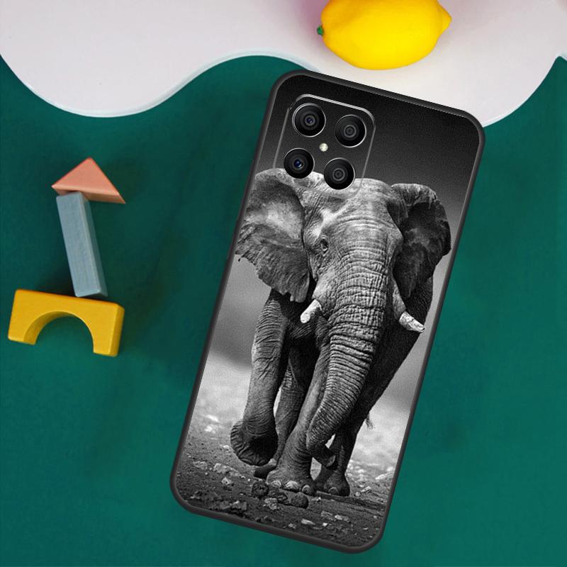 Elephant Animal Case For Honor Magic 7 Lite 5 6 Honor 200 Pro 50 70 90 Lite X9a X8a X8 X9 X8b X9c X9b Cover