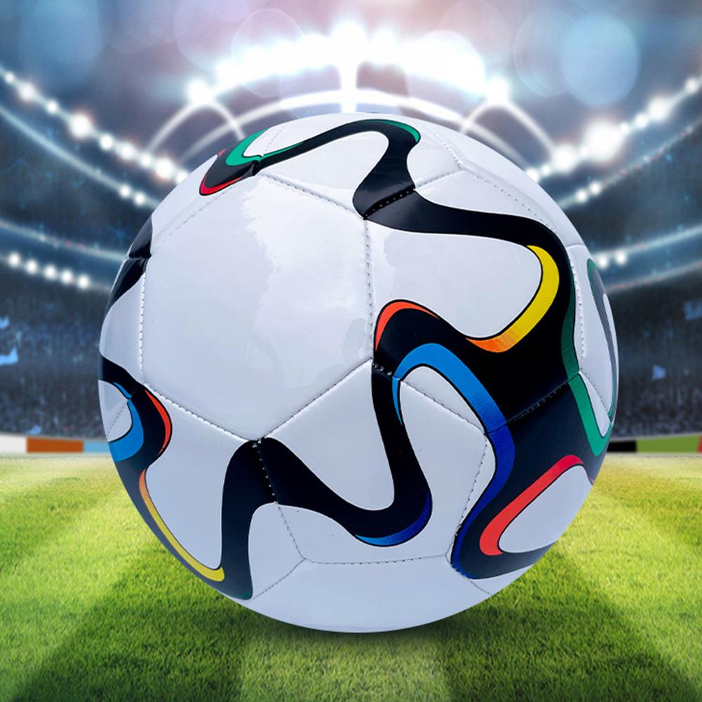 Minge de fotbal profesională Mărime Rezistentă la uzură Cusută la mașină Fotbal PU Sport Fotbal Anti-alunecare pentru Joc în interior și exterior