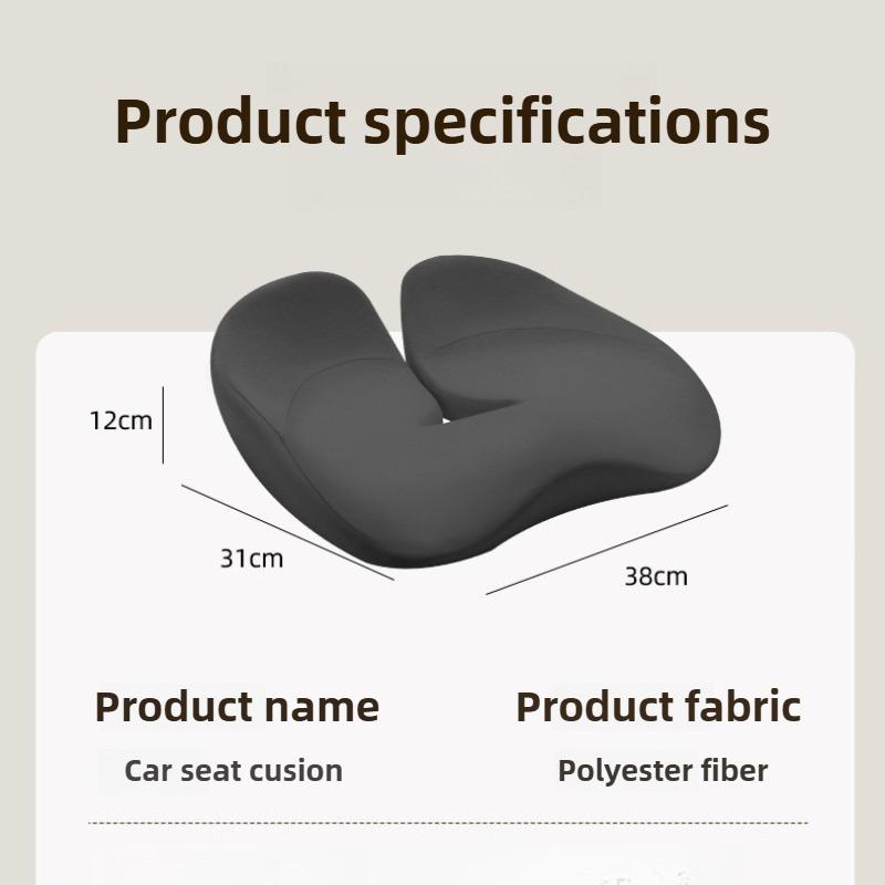 2026 New Orthopedic Memory Foam Cushion Car Seat Cushion Non-Slip Relief Comfort Office Chair Tailbone Sciatica Back Pain