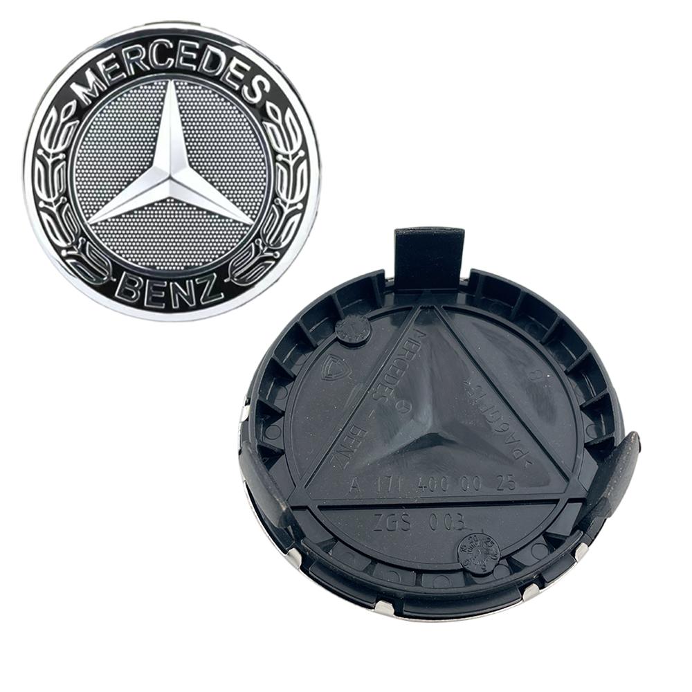 4Pcs 75MM Car Wheel Center Cover Hub Caps Replacement For Mercedes Benz AMG A E C G M R S Class W176 W204 W212 GLC CLA GLA W211