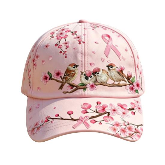Bestickte Biene Baseballkappe mit Strass-Schleife, Muster aus Bienen und Schmetterlingen, Sonnenschutz mit gebogenem Schirm, Verstellbare Metallschnalle, Sportlich, für alle Jahreszeiten