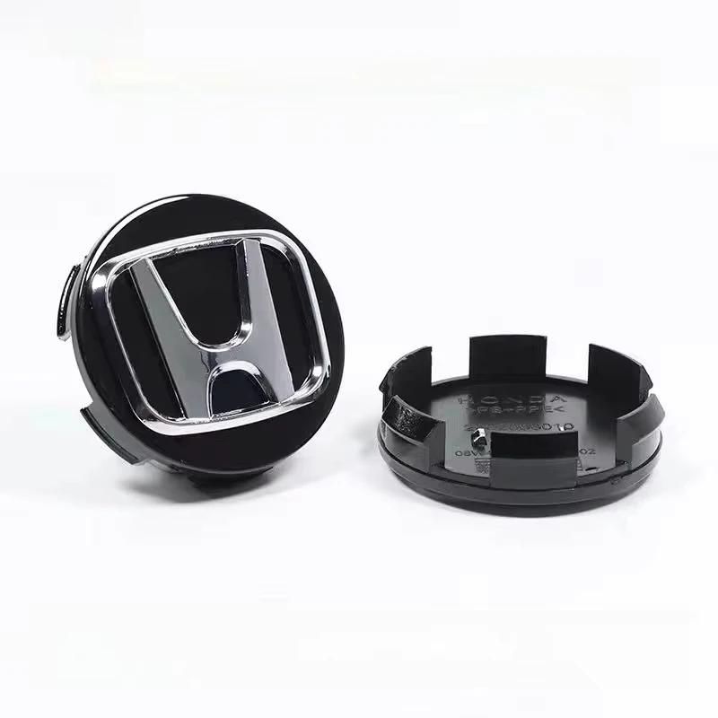 58/69mm Car Hub Cover Rim Center Caps Accessories For Honda Civic Fit Jazz Accord Pilot CRV Odyssey Passport City Shuttle HRV XL7