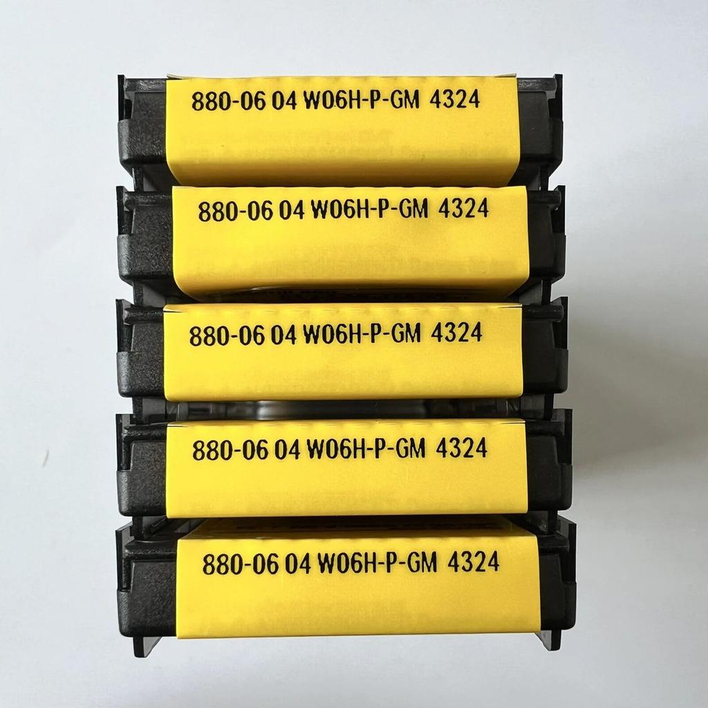 Original Sandvik / 880-0604W06H-P-GM 4324 /CNC lathe carbide blade tool 10 Pcs