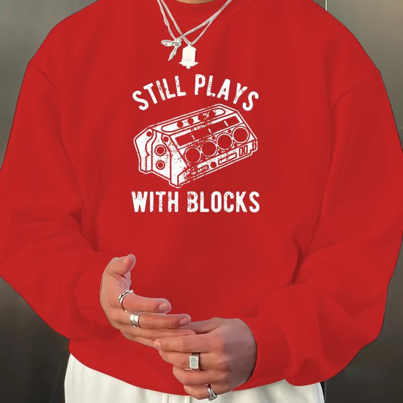 

Neck Sweatshirt, Classic & Comfortable, Suitable for Weekend Outings XXL червоний