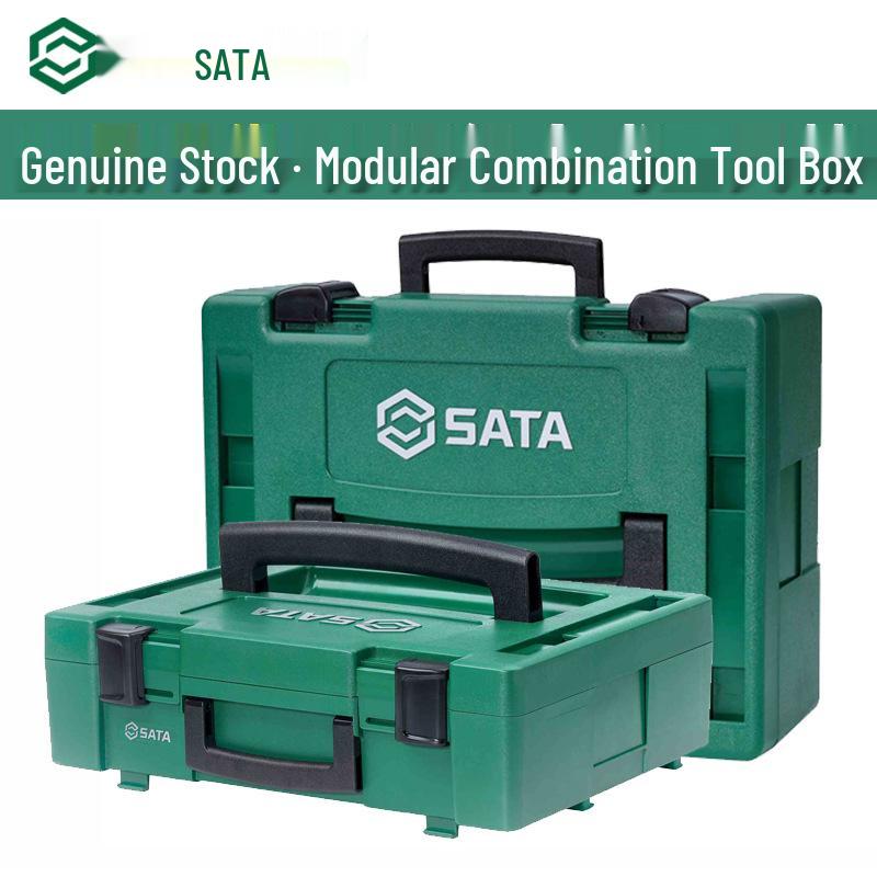 SATA Sectional Modular Tool Box 95131A/95132A: Industrial-Grade, Stackable, Vehicle-Mounted Storage Box 95131A