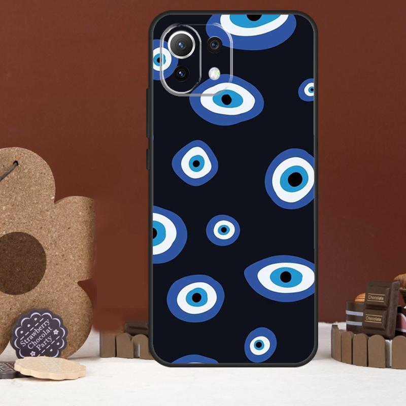 Evil Eyes Case For Xiaomi 14 15 Ultra 15T 14T 13T 17 Pro Max POCO X7 Pro X5 X6 F5 F6 F7 F8 Ultra Cover