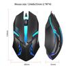 Ενσύρματο Ποντίκι Πολύχρωμο LED Ποντίκι Gaming 5000 DPI Ενσύρματα Ποντίκια Οπτικό Ενσύρματο Ποντίκι για Επιτραπέζιο Υπολογιστή Φορητό Υπολογιστή PC