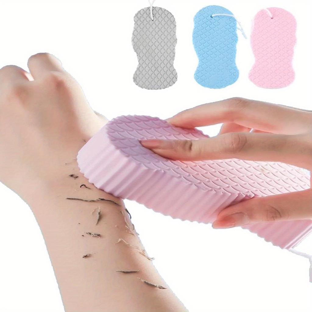 3pcs Reusable Magic Bath Sponge Set, Ultra Soft Exfoliating Scrubber for Dead Skin, Suitable for Adults and Pregnant Women