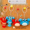 Cute 3D Lobster Keychain: Silicone Doll Pendant - Perfect for Students or Small Gifts