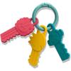 SES Teething Ring Keys Junior Pink/yellow/green 4-piece Set