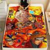 1 Stück Flanelldecke mit Cartoon-Druck, Hohe Qualität, Bequem für alle Jahreszeiten, Heimdekoration, Wärme und Komfort, Perfekt als Weihnachts- oder Geburtstagsgeschenk