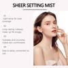 Hoygi Spf 50  Setting Spray Oil Control Long Lasting Matte Natural Non Greasy Waterproof Fast Film Formation Fixer Makeup Spray