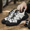 Mens Hiking Shoes Soft Low Cut Non Slip Lightweight Outdoor Travel Camping Leisure Mountain Mesh Breathable Climbing Shoes Man