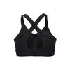 Under Armour Solid Color U-Back Cross-Strap High-Intensity Training Sports Bra Women Underwear Black 1372557-001