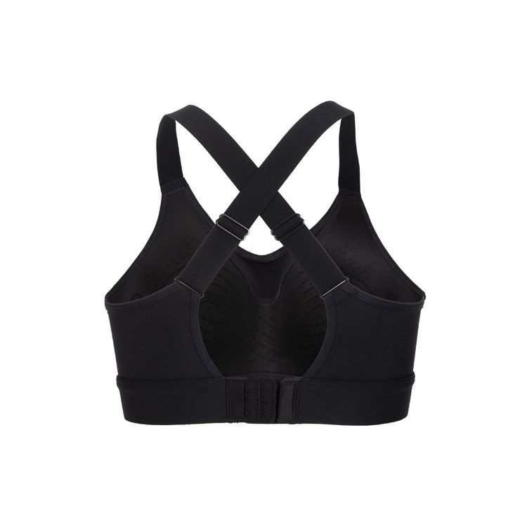 Under Armour Solid Color U-Back Cross-Strap High-Intensity Training Sports Bra Women Underwear Black 1372557-001