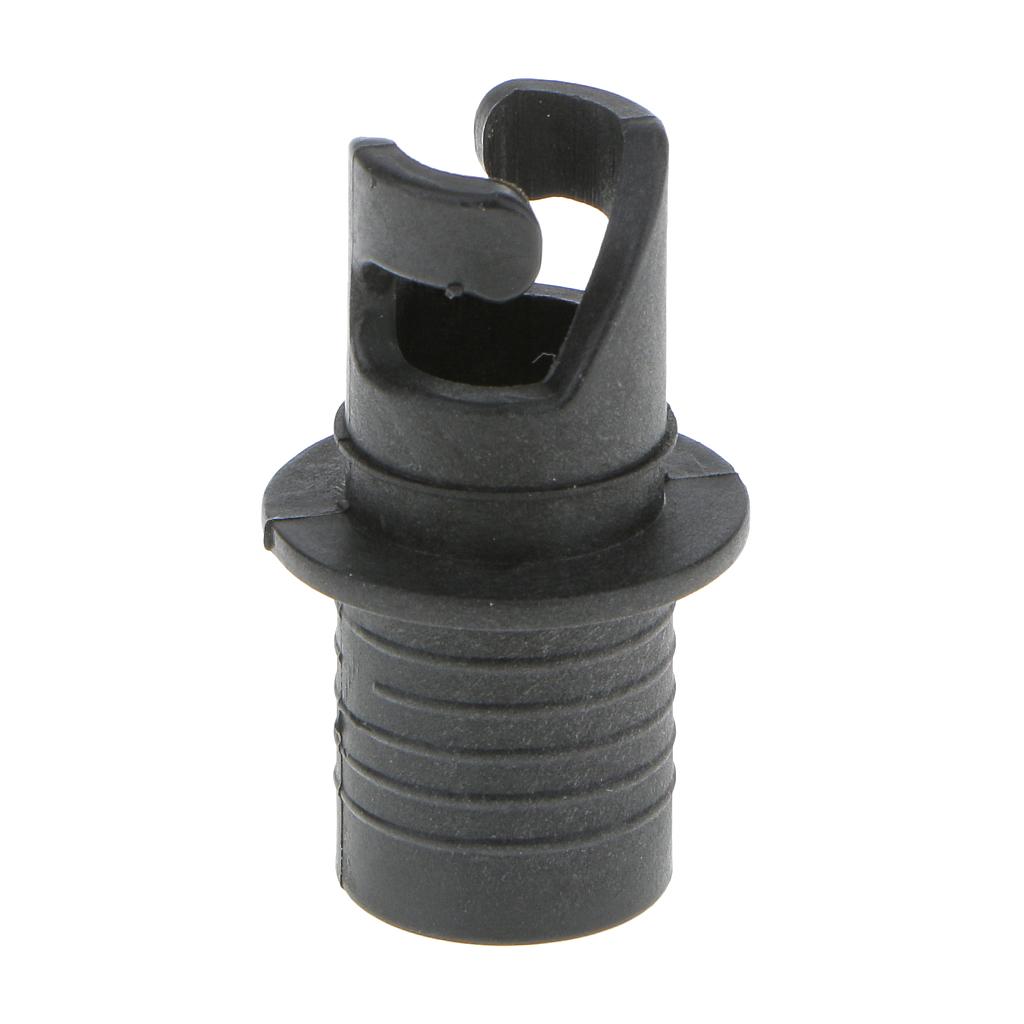 Inflatable Boat Valve Adapter Plastic Inflation Device Water Pump Connector for Kayak Dinghy