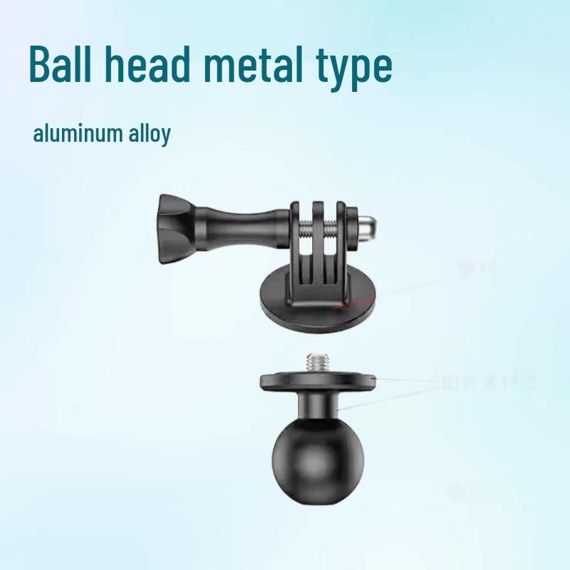 GoPro DJI Action4 Insta360X4 Motorcycle Camera Mount with Ball Head