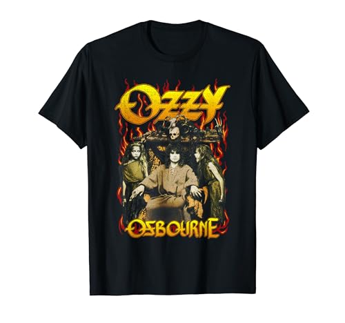 Футболка Ozzy Osbourne Красное пламя
