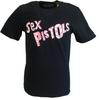 Unisexs Black Official Sex Pistols Multi Logo T Shirt