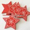 DIY Wooden Christmas Ornaments: Snowflake, Heart, and Star Pendants