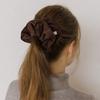 Basic Suede Scrunch - Coco Brown
