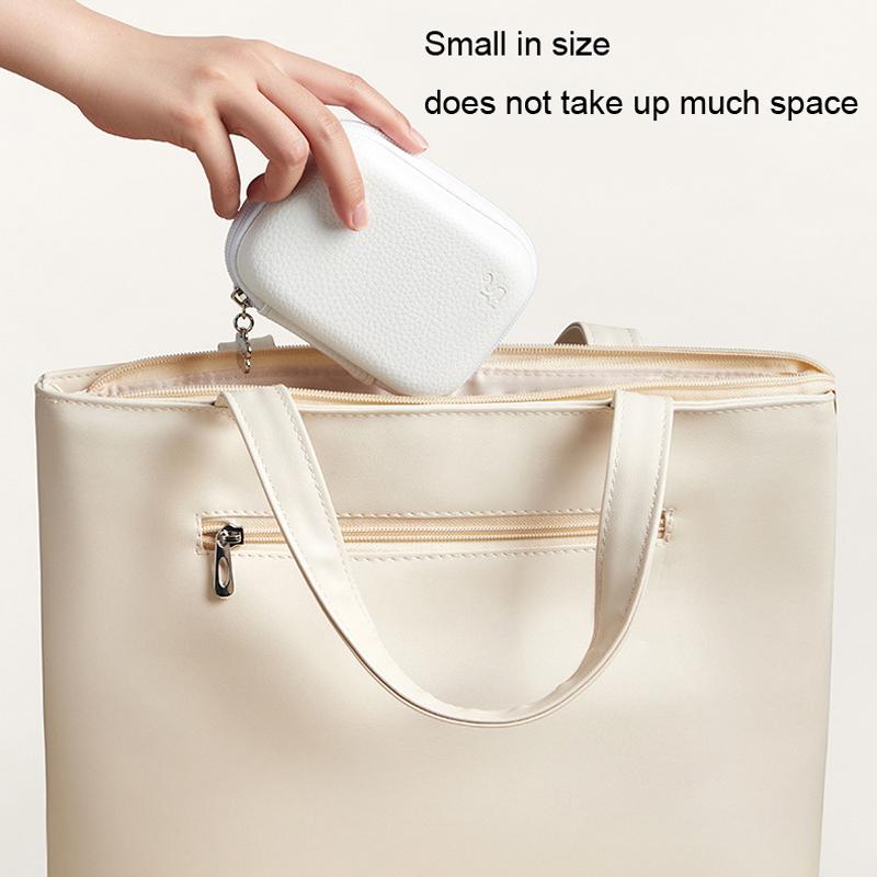 Custodia Organizer Rigida Borsa per Custodia di Archiviazione Collezione per Auricolari Caricabatterie Laptop Piatto Duro Cavo Flash USB Dispositivo Elettronico