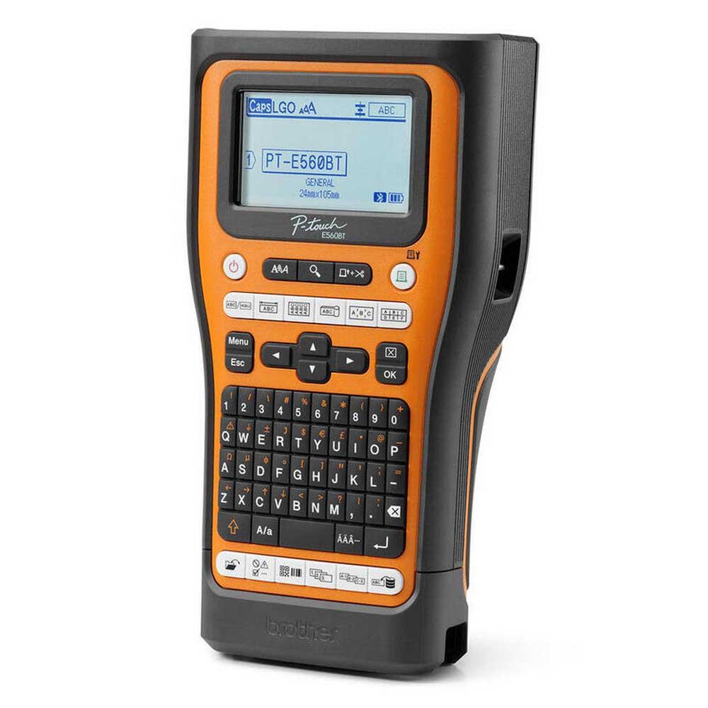 Brother PT-E560BTSP Label Printer 24 Mm Black with Orange Accents