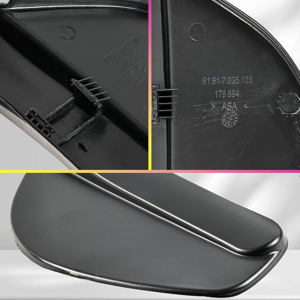 XUKEY Car Front Windshield Wiper Arm Cap Cover For BMW 5 6 Series E60 E61 E63 E64 2003-2010 61617035103 OE# 7035103