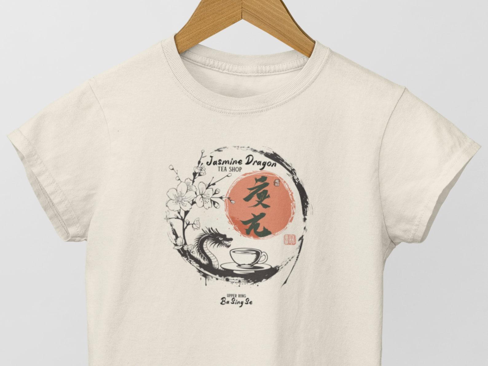 Jasmine Dragon Tea Shop Shirt, Uncle Iroh T Shirt, Avatar T Shirt, The Last Airbender Shirt, Airbender Shirt, Cartoon Series S