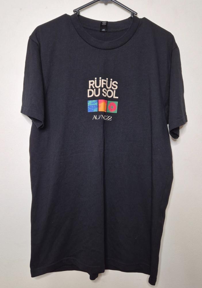 

Rüfüs Du Sol AU/NZ Tour 2022 TShirt Tee Size M Australian Alternative Dance Unisex T-Shirt XL