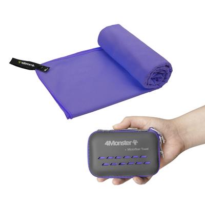 4Monseuteo Microfiber Towel S Purple