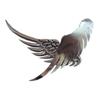 1 Pair 3D Stereo Car Body Sticker Angel Wings Badge Emblem Style Metal Zinc Alloy Decal Auto Exterior Decoration Accessories