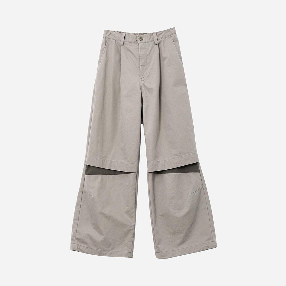 999Hyumeoniti Division Trousers (Bio Olive Drape)