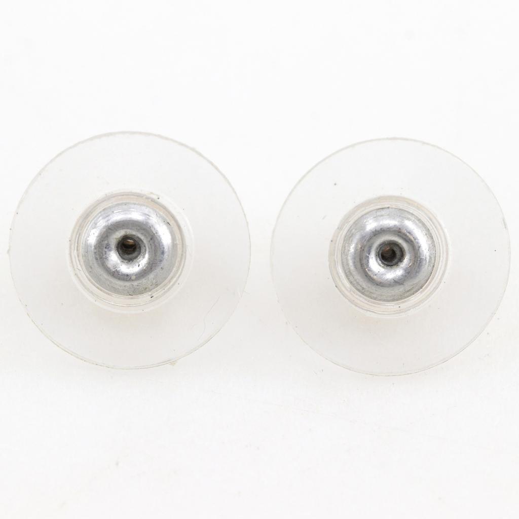 CHANEL COCO Mark Piercing black Plated Gold/Fake pearl 4.6g Women Used