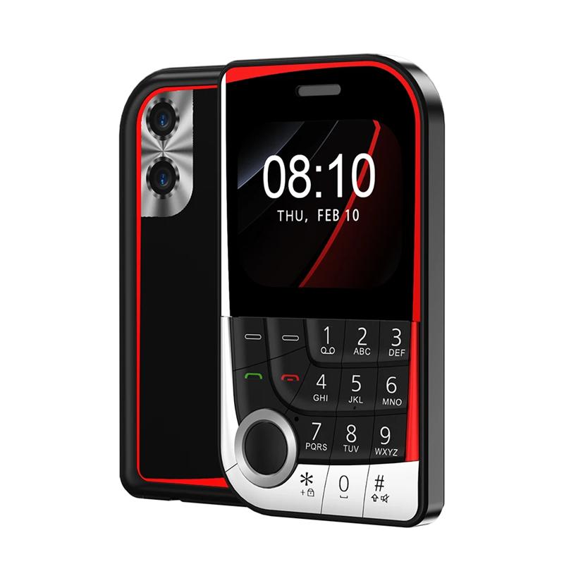 V10 Dual SIM Standby Mobile Phone 2.01 Inch Screen Magic Voice Speed Dial Flashlight FM Radio MP4 Cheap Back-up Cellphones