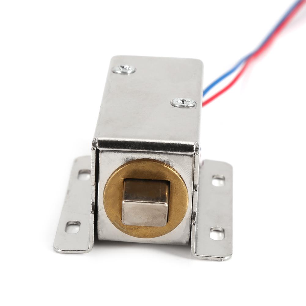 DC 12V Small Size Solenoid Electromagnetic Electric Control Cabinet Drawer Lock