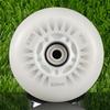 4 Pezzi Ruote Luminose Lampeggianti per Pattini in Linea Ruota LED Ruota da Pattinaggio Ruote per Pattini a Rotelle in Linea per Pattinare
