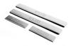 Door Sills OmsaLine (4 Pcs, Stainless Steel) for Renault Clio IV 2012-2019