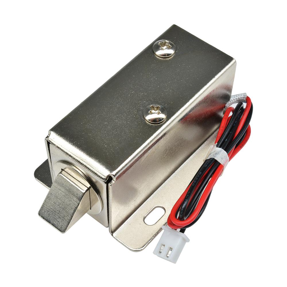 Solenoid Valve Tongue Lock 12V 0.6A Electronic Lock Door Lock Solenoid Small Solenoid Magnetic Lock