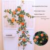 Silk Rose Vine Artificial Flower Chain for Living Room Decor